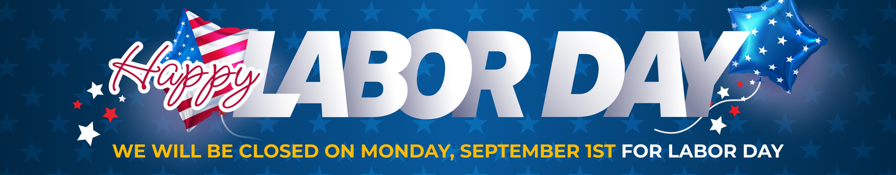  We will be closed on September 1st | Water Star Motors LLC 